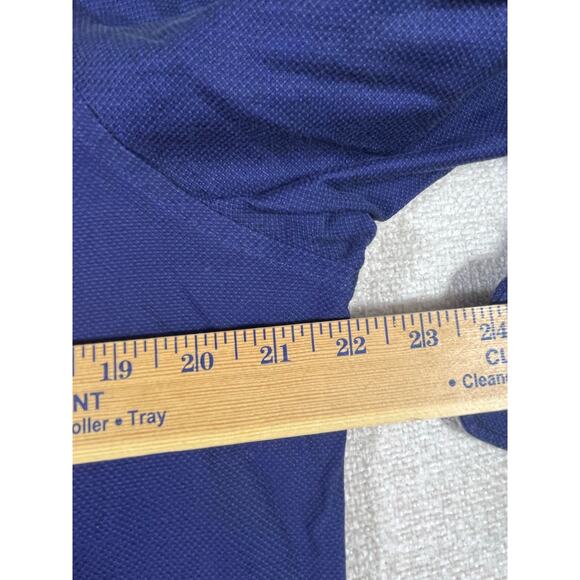 Sid Mashburn Men’s Medium Blue Long Sleeve Button Front Collared Dress Shirt - Picture 5 of 6